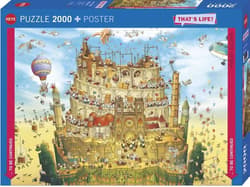 Puzzle 2000 To jest życie (Puzzle+plakat)