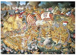Puzzle 2000 Trafalagar ( Puzzle+plakat)