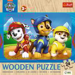 Galeria - zdjęcie nr. 2 - Puzzle 24 Drewniane Urocza Psia Ekipa PAW Patrol 20265