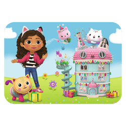 Galeria - zdjęcie nr. 2 - Puzzle 24 Drewniane Wesoła Gabby i przyjaciele 20268