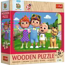Puzzle 24 Drewniane Wesoły Cocomelon 20267