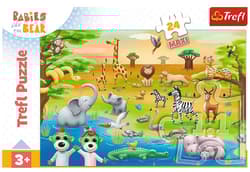 Puzzle 24 Maxi Bobaski i zwierzęta 14373