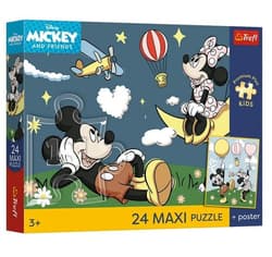 Puzzle 24 Maxi Disney Przyjaciele Myszki TREFL