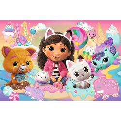 Galeria - zdjęcie nr. 2 - Puzzle 24 Maxi Koci Świat Gabby 14381