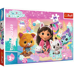 Puzzle 24 Maxi Koci Świat Gabby 14381