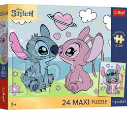 Puzzle 24 Maxi Marzenia Lilo i Stitcha TREFL