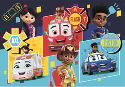 Galeria - zdjęcie nr. 2 - Puzzle 24 maxi super kolor  Disney firebud 24244