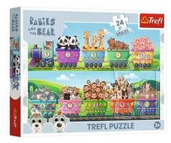 Puzzle 24 Maxi Świat małych przygód TREFL