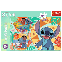 Galeria - zdjęcie nr. 3 - Puzzle 24 Maxi Wesoły dzień Lilo&Stitch 14365