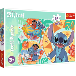 Puzzle 24 Maxi Wesoły dzień Lilo&Stitch 14365
