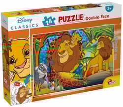 Puzzle 24 plus double-face Król lew 304-86498