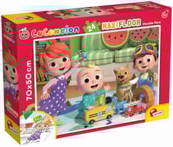 Puzzle 24 podłogowe dwustronne Słoneczny dzień na zabawę Cocomelon 304-90983