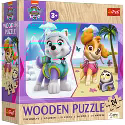 Puzzle 24 Puzzle Drewniane Dziewczęcy Psi Patrol 20266