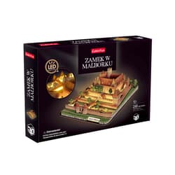 Puzzle 248 3D Zamek w Malborku Led 306-L549H