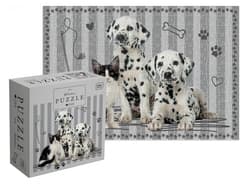 Puzzle 250 Puppy Sign Dalmatians