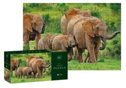 Puzzle 250 Wild Animals Elephants