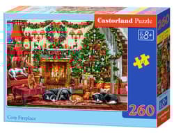 Puzzle 260 Cozy Fireplace CASTOR