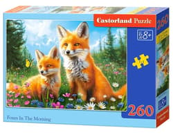 Puzzle 260 Foxes In The Morning CASTOR