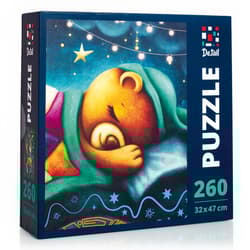 Puzzle 260 Śpiący Miś DT200-01