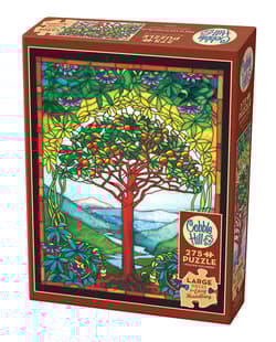 Puzzle 275 XL Witraż Drzewo życia 112663
