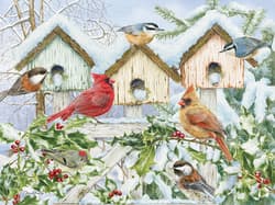 Galeria - zdjęcie nr. 2 - Puzzle 275 XL Zimowy ptaków śpiew 112694