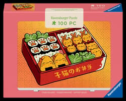 Puzzle 2D 100 Kawaii Cats Bento