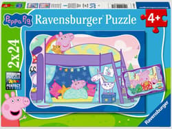 Puzzle 2D 2x24 Dobranoc Peppa 2x24