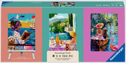 Puzzle 2D 3x100 Have Dog Will Travel