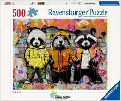 Puzzle 2D 500 Futrzani przyjaciele