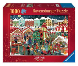 Puzzle 2D: Jarmark Świąteczny 1000el