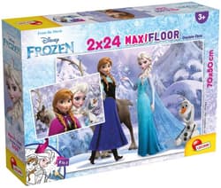 Puzzle 2w1 maxi double-face Frozen 304-86580