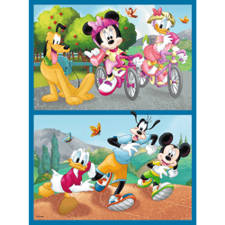Galeria - zdjęcie nr. 3 - Puzzle 2w1 + memos Poznaj bohaterów Disney 93344