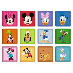Galeria - zdjęcie nr. 2 - Puzzle 2w1 + memos Poznaj bohaterów Disney 93344