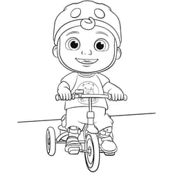 Galeria - zdjęcie nr. 2 - Puzzle 2x10 Baby maxi Cocomelon przyjaciele 43008