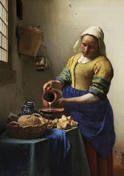 Galeria - zdjęcie nr. 2 - Puzzle 2x1000 Dziewczyna z perłą  Mleczarka Johannes Vermeer 113433