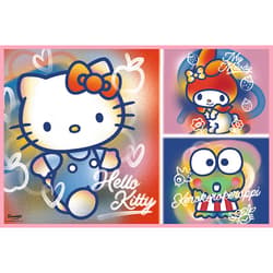 Galeria - zdjęcie nr. 3 - Puzzle 2x200 Hello Kitty i przyjaciele 13336