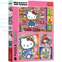 Puzzle 2x200 Hello Kitty i przyjaciele 13336