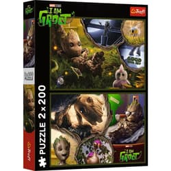 Puzzle 2x200  Ja jestem Groot Marvel Guardians of the Galaxy 13315