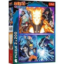 Puzzle 2x200 Ninja z Wioski Ukrytego Liścia 13333