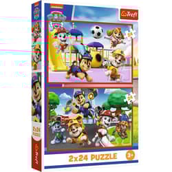 Puzzle 2x24 Psi dzień zabaw Viacom PAW Patrol 34434