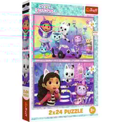 PUZZLE 2x24 - Zabawy z Gabby 34433