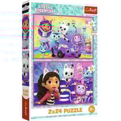 PUZZLE 2x24 - Zabawy z Gabby 34433