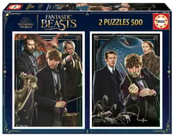 Puzzle 2x500 Fantastyczne Zwierzęta 111553