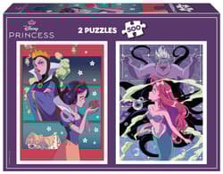 Puzzle 2x500 Królewna Śnieżka Mała Syrenka 113458