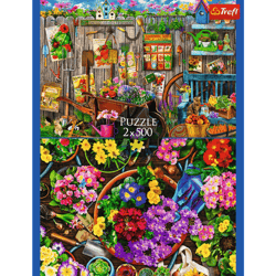 Galeria - zdjęcie nr. 4 - Puzzle 2x500 Prace w ogrodzie 37529