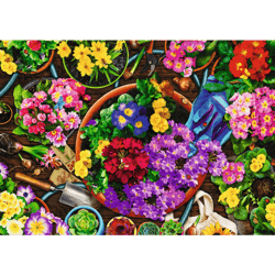 Galeria - zdjęcie nr. 3 - Puzzle 2x500 Prace w ogrodzie 37529
