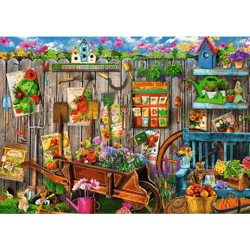Galeria - zdjęcie nr. 2 - Puzzle 2x500 Prace w ogrodzie 37529