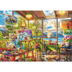 Galeria - zdjęcie nr. 4 - Puzzle 2x500 Sztuka malowania 37530