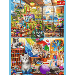 Galeria - zdjęcie nr. 3 - Puzzle 2x500 Sztuka malowania 37530