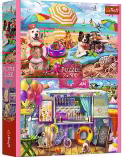 PUZZLE 2x500  Wakacyjny czas 37533